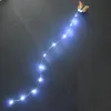 Acessórios para cabelos diy 24x para mulheres Luzes LED LUZES String Blink Styling Tools Braider Carnival Night Bar Club Party Gift260B7449296