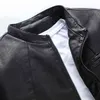 Motocicleta Jackets de couro Men Autumn e Winter Leather Clothing Men Jackets Leather Man moda Fort Casual Jackets L220801