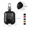 Accessoires de casque en cuir PU Couverture de luxe pour pavé de luxe Apple Airpod Pods Pro 3 2 1 4 Sacs de sacs de boîtier EarPods