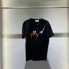 أزياء قمم t-shirt الصيف النساء والرجال العلامات التجارية المحملات الإناث إلكتروني طباعة الفاخرة تي شيرت الذكور جودة عالية القطن القطن قمم