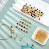 Charms Edelstahl Charme Kristall Halskette Anhänger Geburtsstein für Schmuck, die Frauen Ohrringe DIY AccessoryScharms machen