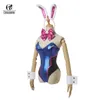 Rolecos Game Ow DVA Cosplay Sexy Bunny Girl Girl Prompsuit Song Hana DVA Cosplay Come Halloween Women Romper Jumpsuit T2208084719689