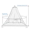 Bed Canopy Glowing Stars Lightweight Dreamy Mosquito Net Isolate Insects For All Cots Home Single Beds Double Beds Dropshipping