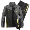 Ectic Mens Sports Suits Tracksuits Sport Suit Mens Runit Snabbt Dry Workout Fitness Jogging Gym Men Tracksuit Sets 201116