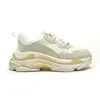 Klassische Top-Fashion-Sneaker Casual Schuhe Triple S 17fw Paris Vintage Old Mens Women White Beige Luxury Designer Sporttrainer 36-45