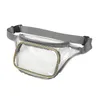 50pcs DHL TALIST BAG KOBIETA MĘŻCZYZNA UNISEX PVC Clear Fanny Packs