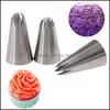 Baking Pastry Tools Bakeware Kitchen Dining Bar Home Garden Nozzles For Bag Confectionery Equipment Cupcake Cake K Dhi7P