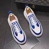 British Designer Wedding Dress Party shoes Fashion White Patchwork Breathable Causal Sneakers Round Toe Air Cushion Business Driving Walking Loafers N202