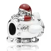 925 Silver Fit Pandora Charm 925 Pulsera Vintage Cute Relax Meditation Buddha Christmas Train Bead charms set Colgante DIY Fine Beads Jewelry