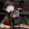 Tafellampen oplaadbaar boeklicht voor kinderen lezen in bed LED -clip op lamp 3 kleuren 9 helderheid verstelbaar levoletbaar tabletbaar