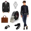 Belts Simple Men's Belt Genuine Leather Casual Black Formal Wear For Suit Wedding Male Trousers Waistband Man GiftBelts