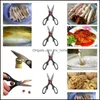 Kitchen Scissors Mtifunction Stainless Steel Chicken Potry Fish Scaler Sh Dht5S