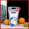 17oz Drink Pouches Dags frosted clear Zipper Stand-up Plastic Drinking Dag holder Richiudibile Resistente al calore con cannuccia DOp