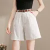 designer brand SFL Casual Denim Shorts Women Summer Sexy High Waist Shorts Jeans Female Vintage Belt Loose