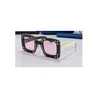 Fyrkantiga solglasögon med stenar svarta rosa kvinnor klassiska sol nyanser uv400 utomhusglasögon med box6129913