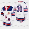 Ceomit USA Team 2019 Hlinka Gretzky Cup Ryan Kirwan Tanner Kellys Carson Bantle Artem Shlaine Ben Schoen Jack Williams Colin Purcell Jerseys