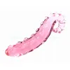 Nxy Anal Toys Rose Blanc Hippocampe Tentacule Texturé Sensuel Verre Gode Réaliste Adultes Butt Plug Sexe pour Les Femmes 220510