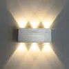 Duvar lambası Led Modern Sconce Merdiven Aydınlatma Fikstürü Oturma Odası Yatak Odası Yatak Başucu Kapalı Işık Ev Koridoru Çatı Loft Düzenlenir Düğüm