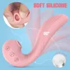 Artículos de belleza Vibrador de succión de lengua para mujeres Lechón Clítoris Estimulador de clítoris Punto G Consolador vibrante Lamiendo oral Máquina sexy para adultos Juguetes XXX Artículos de belleza