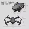 E525 PRO 미니 드론 4K PIX RC Quadcopter WIFI FPV와 광각 HD 1080P 카메라 접이식 헬리콥터 S 장난감 선물 220321