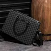 2022 new professional briefcase high sense big bag tote men's large capacity hand Purses