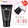 NXY Nail Gel Acrylic 45G30G Manikyr Högkvalitativ konst Utsträckta S Poly LED UV-lock Rosa 0328