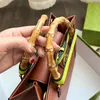 Designers de luxe sac à main en bambou femmes sacs à bandoulière fourre-tout luxe sac à bandoulière portefeuille décorer loisirs marque de mode femmes fourre-tout sac à main