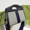 Large Capacity Shopping Bag Tote Cross Body Bags Purse Shoulder Handbag Women Canvas Genuine Leather Classic Red Grren Weave Stripe Letter Wallet Navy Blue