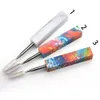 Metal Dabber with Resin Holder Wax Tool Colored Dab Smoking accessories for Nail Water Bong hookah
