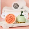 Ferramentas profissionais de limpeza de cães Pets Bath Brush Dogs Massage Brush Cat Beauty Cats Cats Rich Espuma Brushes de limpeza de animais de estimação ZL1208