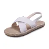 Krokusse Mädchen Sandalen Tanga Frau Vintage Seil Mode Trainer Schnalle Hausschuhe Sommer Slipper 2022 S3SS #