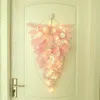 Party Decoration Romantic Christmas Tree Decor Decorative Ball Featured Pink Balls Teardrop Door Swag For Front