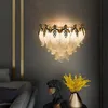 Lâmpada de parede de cristal led de luxo para o quarto corredor Dining Light Lights Decoration Home Indoor Lamp