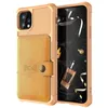 Cu Leather Flip Scephone Case для iPhone 12 Mini 11 Pro 13 Pro Max xs x xr 7 8 Se2 Skellet Cards Slots Shockpereck Cover Cover