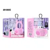 Portable AH-802C Cute Headphones Nice Gifts Adorable Wireless Bluetooth Headsets Colorful Fluffy Earphones for Boys Girls