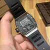 Watch data luksusowy zegarek mechaniczny Richa Milles Business REIRURE RM69 Automatyczna drobna stalowa obudowa Czarna Trend Trend Szwajcarski ruch