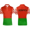 Camisa polo jovem estudante da bielorrússia, faça você mesmo, nome personalizado, número, impressão, foto, blr, país, bandeira da nação russa, roupas da bielorrússia