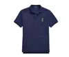 Polos pour hommes été Ralph à manches courtes pour hommes Polo décontracté brodé ours T-shirt britannique affaires sport pur coton