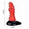 Nxy Dildos Dongs 2022 Nuevo 18 3 cm Rojo Negro Enorme Polla Monstruo Ancho Grueso Anal Butt Plug Consolador Realista Punto G Masturbador Mujeres Adultas Juguetes Sexuales 220511