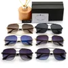 نظارات مصمم نظارات شمسية للنساء نظارة شمسية فاخرة مع صندوق