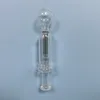 Verre Eau Bong Brûleur À Huile Fumer Pipe Tabac Herbe Sèche Bubbler Rig Vaporisateur Tuyau Mélanger Couleurs