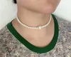 Choker chokers halsband för kvinnor flickor boho frö pärla hawaiian handgjorda pärlpärlor halsband kedja juvelrychokers gord22