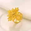 Высокое качество Fine Solid 14k Gold Эфиопские ювелирные наборы с большим крестом Ожерелье Серьги Кольцо Дубай Невеста Habesha Африканские товары Gift234y