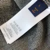 Ny AOP Jacquard -brev stickad tröja i höstvinter 2022Acquard Stick Machine E Anpassad JnLarged Detail Crew Neck Cotton 270R
