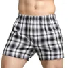 Pijama do sono masculino Pijama do sono Bottoms Sexy Short Shorts Boxers Casa Louse Lounge Pijama Panties Men Boxer Shortsmen's