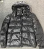 남성 다운 재킷 겨울 코트 검은 색 복구 재킷 파카 3xL 코트 품질 외부 깃털 아웃복 따뜻한 두꺼운 더블 지퍼 화이트 오리 다운 배지 장식