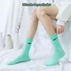 Chaussettes pour hommes Mode Femmes et Hommes Chaussettes Haute Qualité Lettre Respirant Coton En Gros Calzino Jogging Basketball Football Chaussette De Sport ANFN