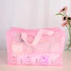 Storage Bags Creative Translucent Waterproof Cosmetic Bag Portable Travel Wash Bathroom Toothbrush Pouch Organizer BagStorage