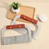 Home Kitchen Vegetable Tools Stainless steel potato slicer creative potatos corrugated knife wave French fries slicers LK127