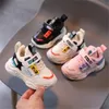 Crianças tênis bebê criança sapatilhas moda respirável luz meninos meninas esporte tênis sapatos infantis zapatos de bebe nenas